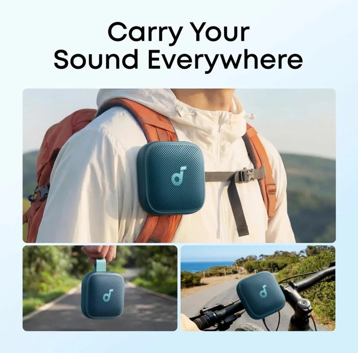 Altoparlant Bluetooth portativ Anker Soundcore Boom Go 3i D5103030 15W IP68, blu