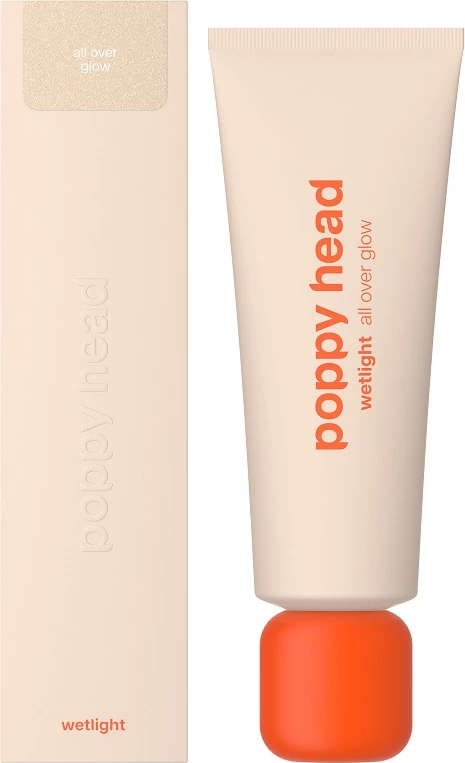 Highlighter i lëngshëm për femra Poppy Head Wetlight 01 Glowsecco 50ml