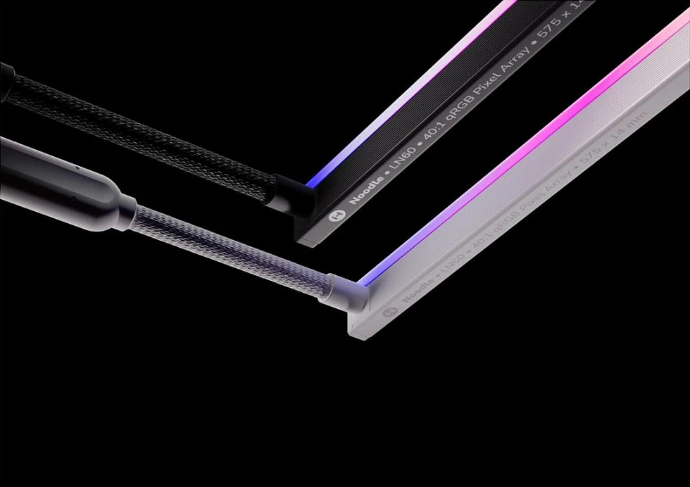 Shirit LED ARGB HYTE Noodle LN70, i bardhë