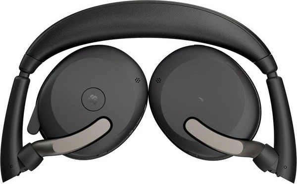 Kufje Jabra Evolve2 65 Flex, Link380a MS Stereo, Ngarkim pa tela, E zezë