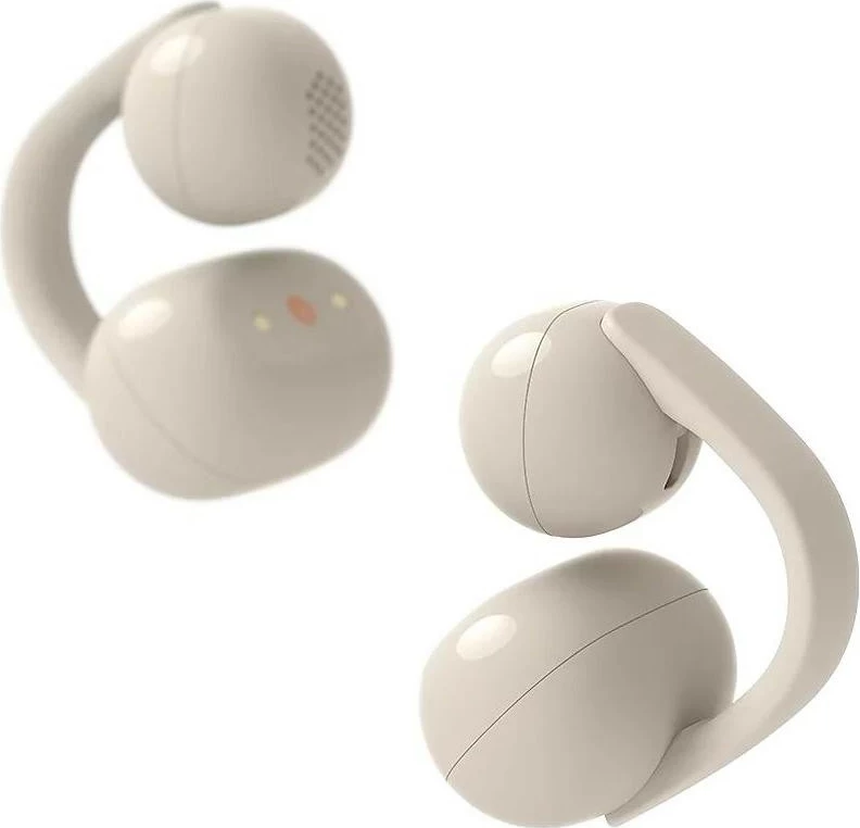 Kufje Sony LinkBuds Clip WF-LC900, True Wireless, Bluetooth, IPX4, bezh