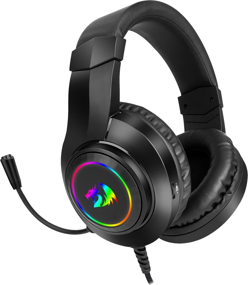 Kufje gaming Redragon Hylas H260, Wired, RGB, Stereo 50mm, Mikrofon, Zezë