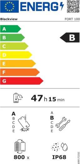 Celular BLACKVIEW FORT 100 8GB/128GB 6.56\" 90Hz 5000mAh IP68/IP69K NFC Dual SIM, i zi