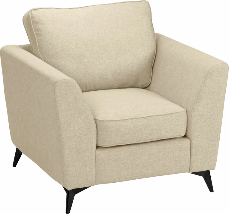 Fotelje BOEL, bezhë, BERGAMO 24, 96x86x92 cm