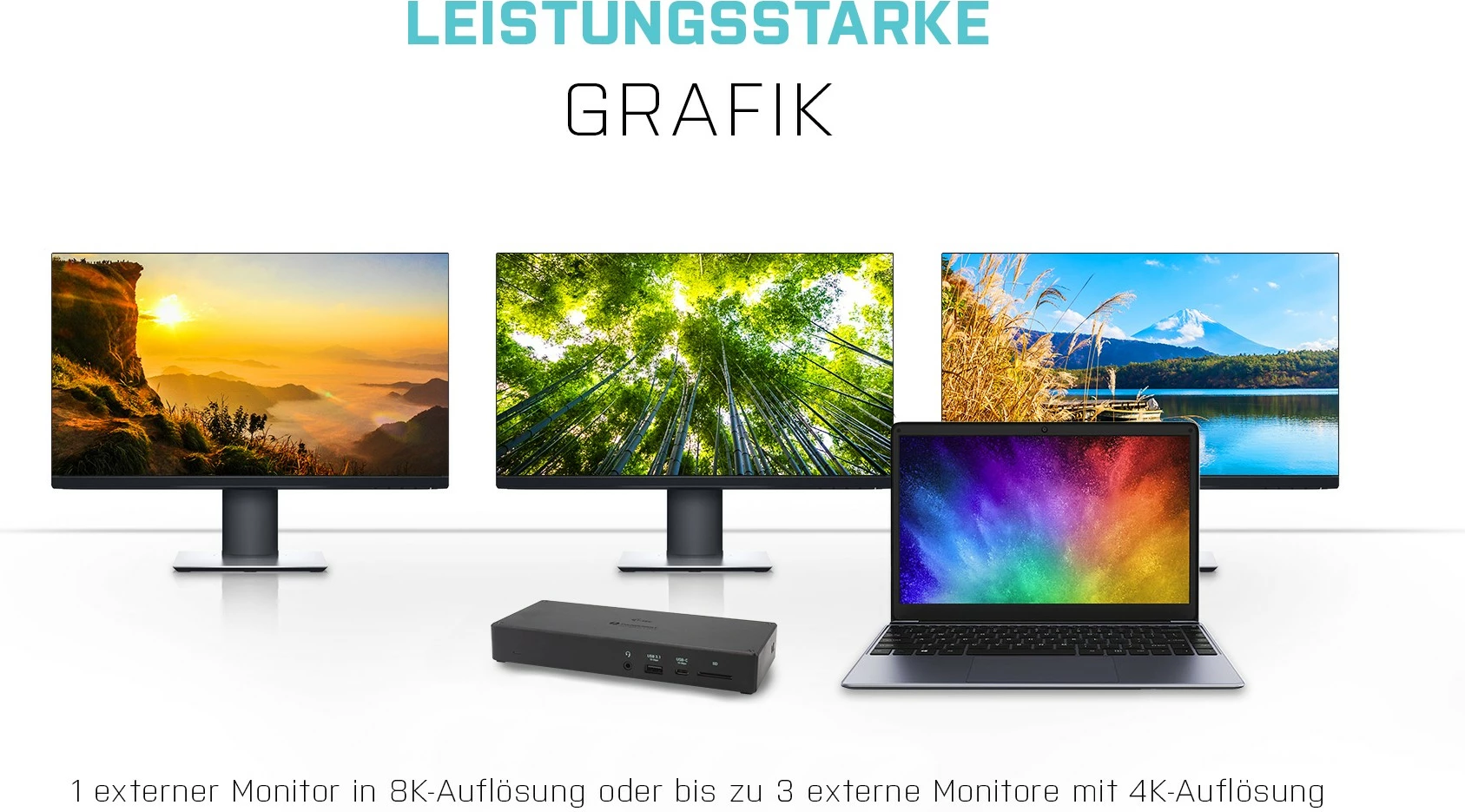 Docking station I-Tec Thunderbolt 3, 3x Display, Power Delivery 96W, i zi