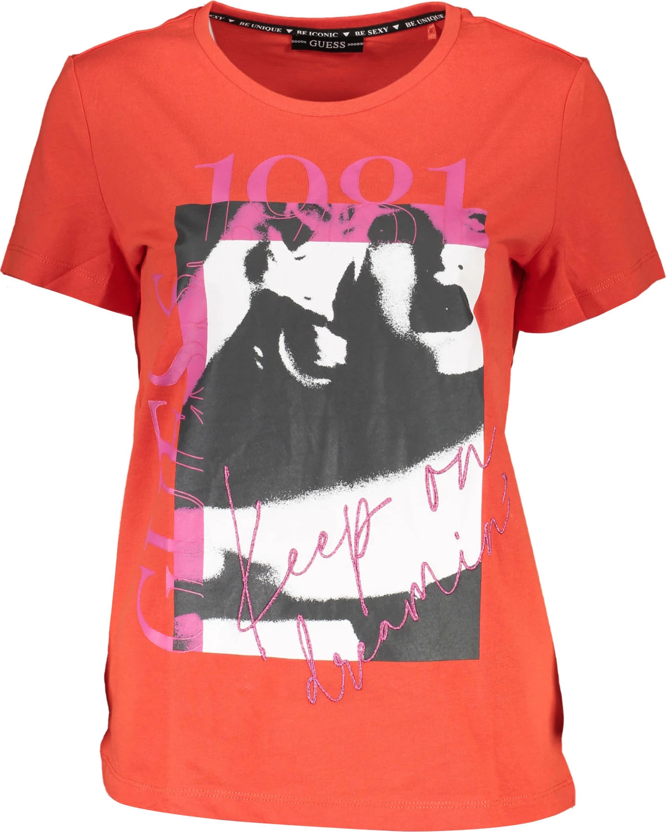 Maicë GUESS JEANS femra, e kuqe