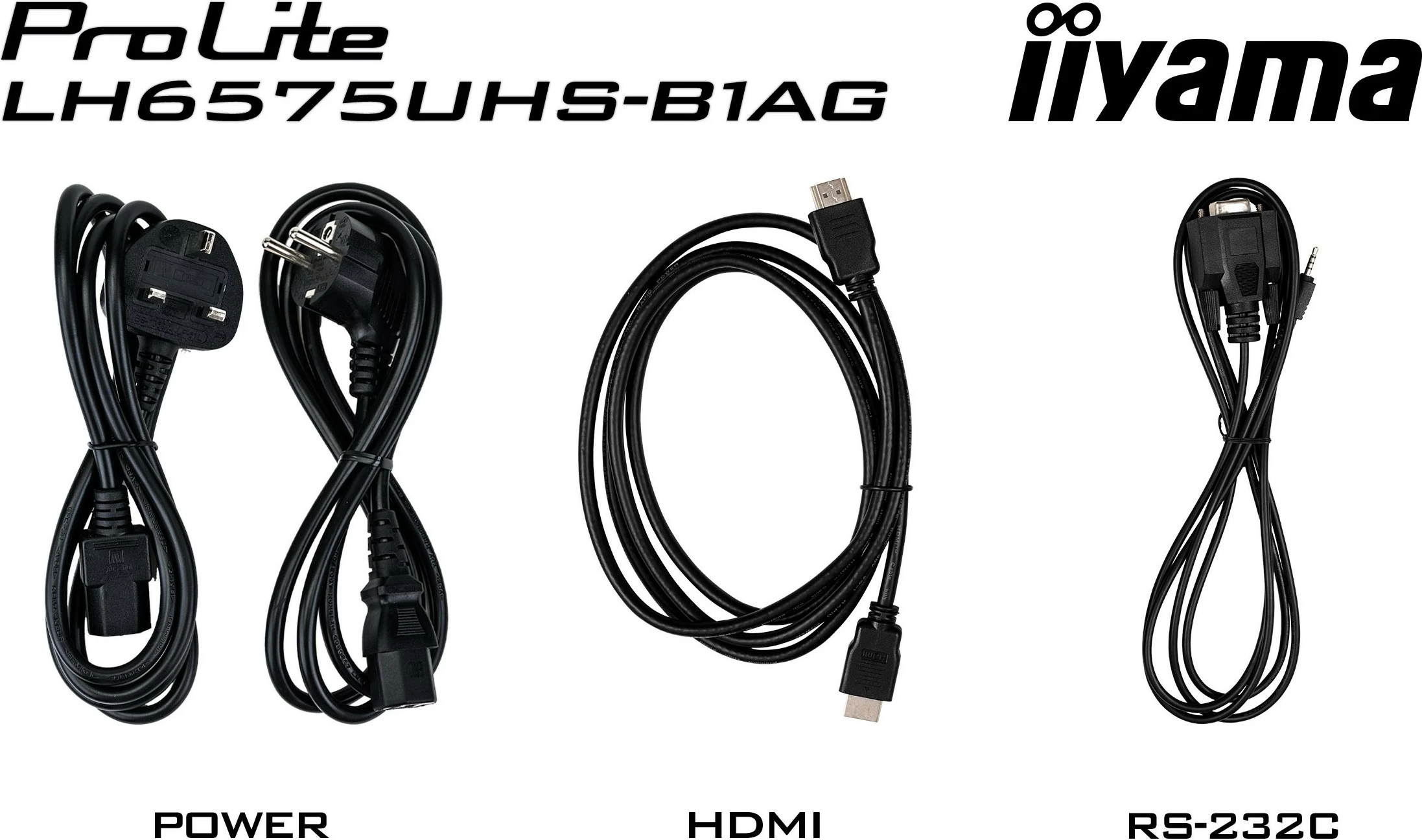 Ekran dixhital iiyama ProLite, 65", 4K UHD, Wi-Fi