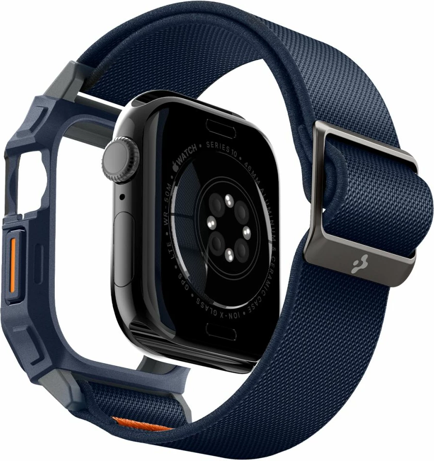 Rrip Spigen Lite Fit Pro për Apple Watch 10, 46mm, Kaltër