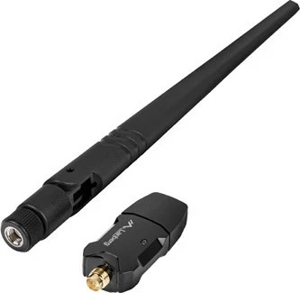 Kartelë rrjeti wireless LANBERG NC-0900-WIE, USB 2.0, Wi-Fi 6, dual band, argjendtë