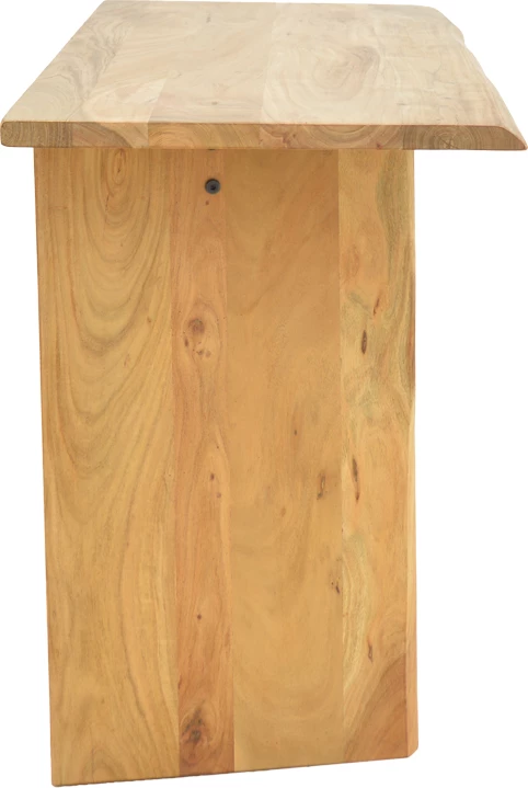Konsolë Mende, dru akacie natyral, 110x50x76cm