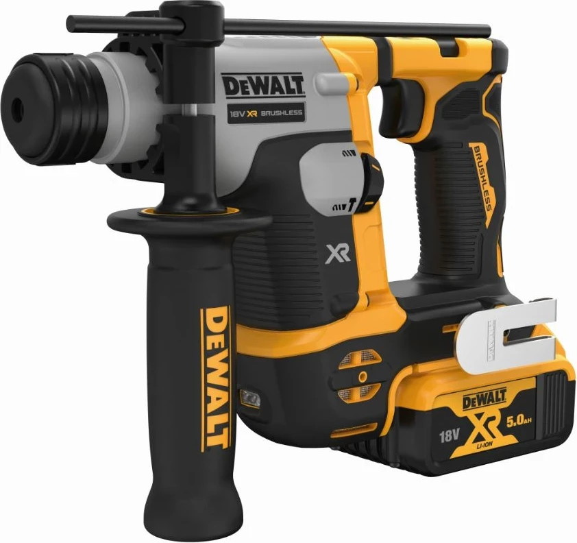 Çekiç rrotullues aku DeWalt DCH172P2 18V XR SDS-Plus 1.4J 2x5Ah + valixhe, verdhë/zi
