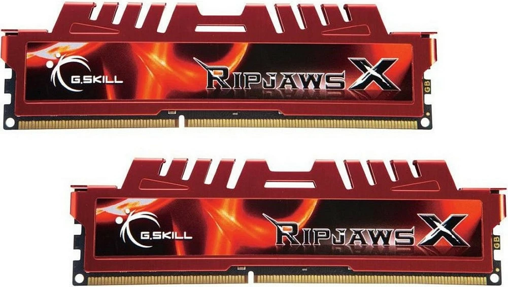 RAM Memorje G.Skill Ripjaws-X 16GB (2x8GB) DDR3 1600MHz kuqe
