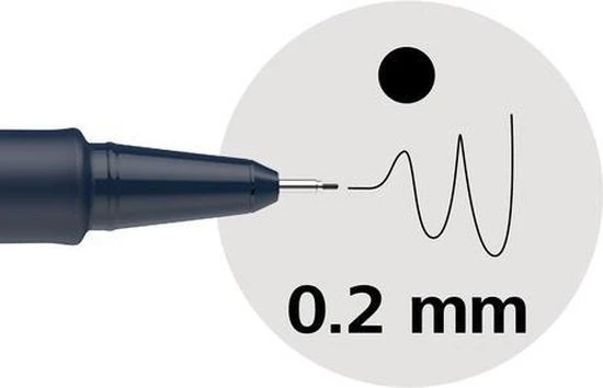 Schneider Pictus 0.2 mm – Fineliner profesional për detaje të sakta