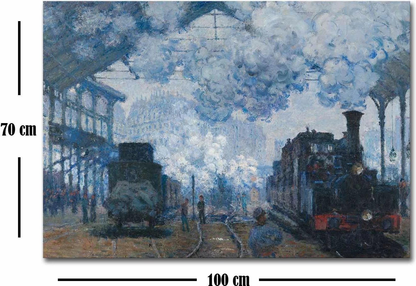 Pikturë dekorative në kanavacë, Wallity, 70100FAMOUSART-005, shumëngjyrëshe, 70x100cm