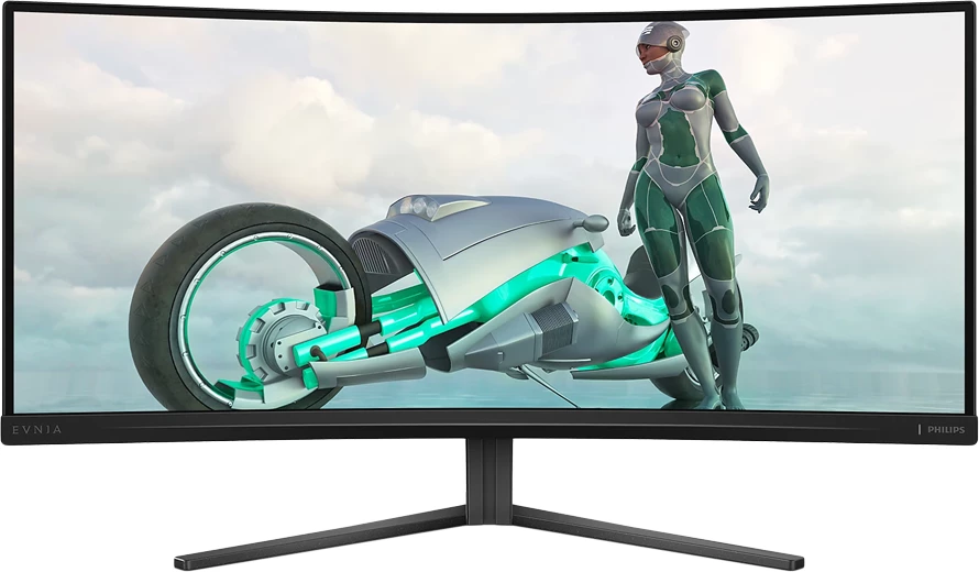 Monitor Philips Evnia 3000 34M2C3500L 34\" Curved VA WQHD 180Hz 0.5ms HDR10, Charcoal