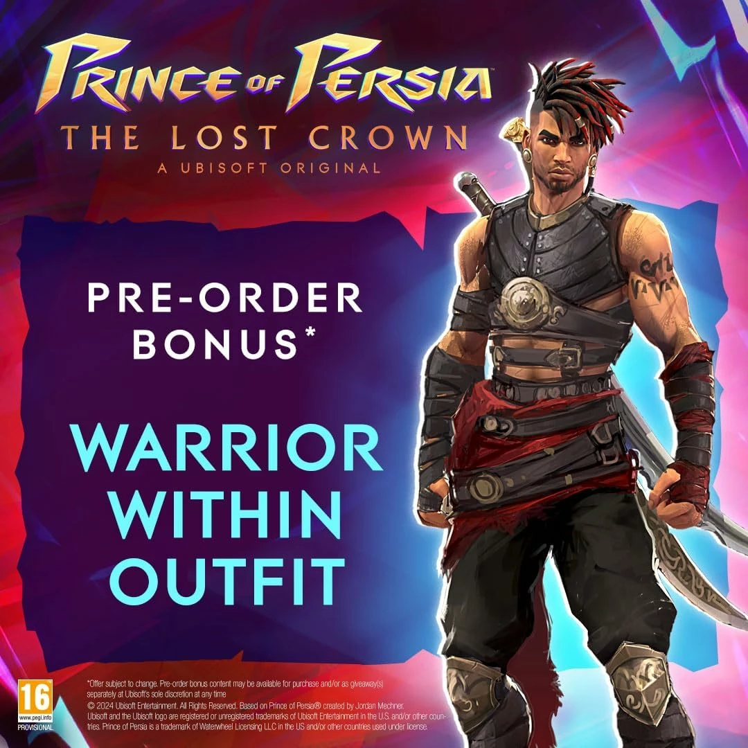 Lojë PS4 Ubisoft Prince of Persia: The Lost Crown, PEGI 16