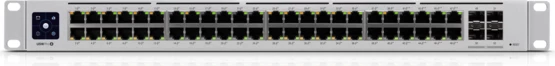 Switch Ubiquiti UniFi USW-Pro-48-PoE 48-port PoE+ / PoE++ 600W me 4x 10G SFP+