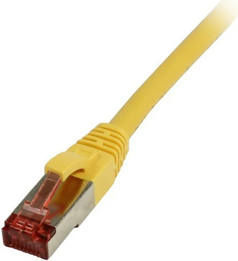 Kabllo rrjeti Synergy21 RJ45 CAT6 0.5m 250MHz, e verdhë