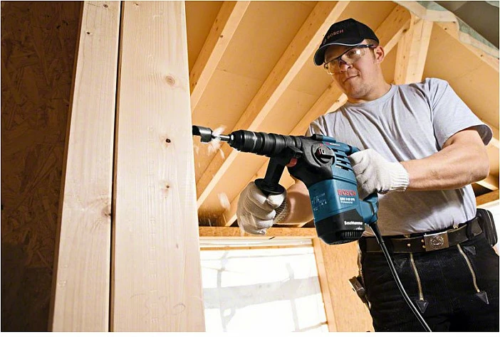 Çekiç elektrik Bosch 0 611 24A 000, SDS Plus, 800W, 3.1J, 900 RPM, zi/blu