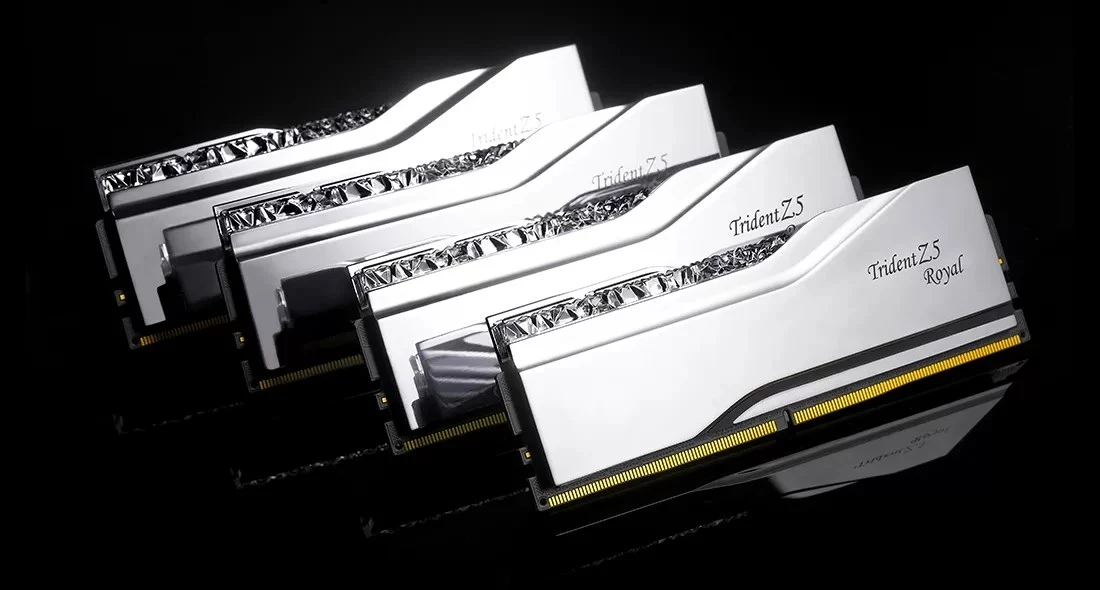 RAM Memorje G.SKILL TRIDENT Z5 ROYAL RGB DDR5 2X16GB 6000MHZ CL28-36