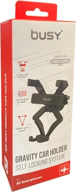 Busy Mbajtes per Telefon Gravitiy Vent 51045 