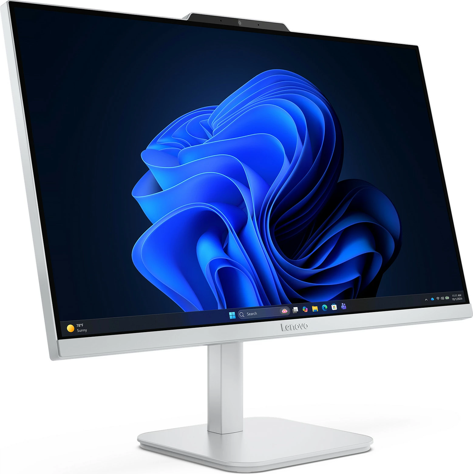 Kompjuter AIO Lenovo IdeaCentre A105 24, Ryzen 5, 8GB RAM, 512GB SSD, 23.8" FHD, Windows 11 Home, Cloud Grey