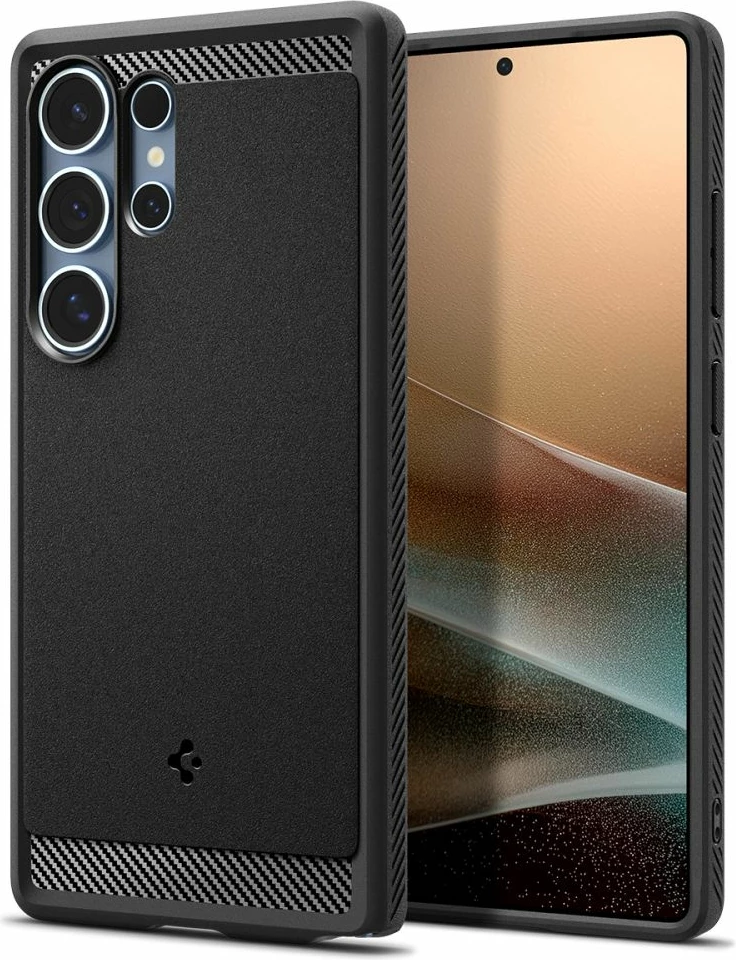 Mbështjellës Spigen Rugged Armor Mag për Samsung Galaxy S25 Ultra, Zi