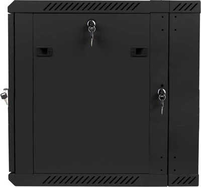Kabinet Lanberg WF02-6612-10B, 19", me xham, i zi 