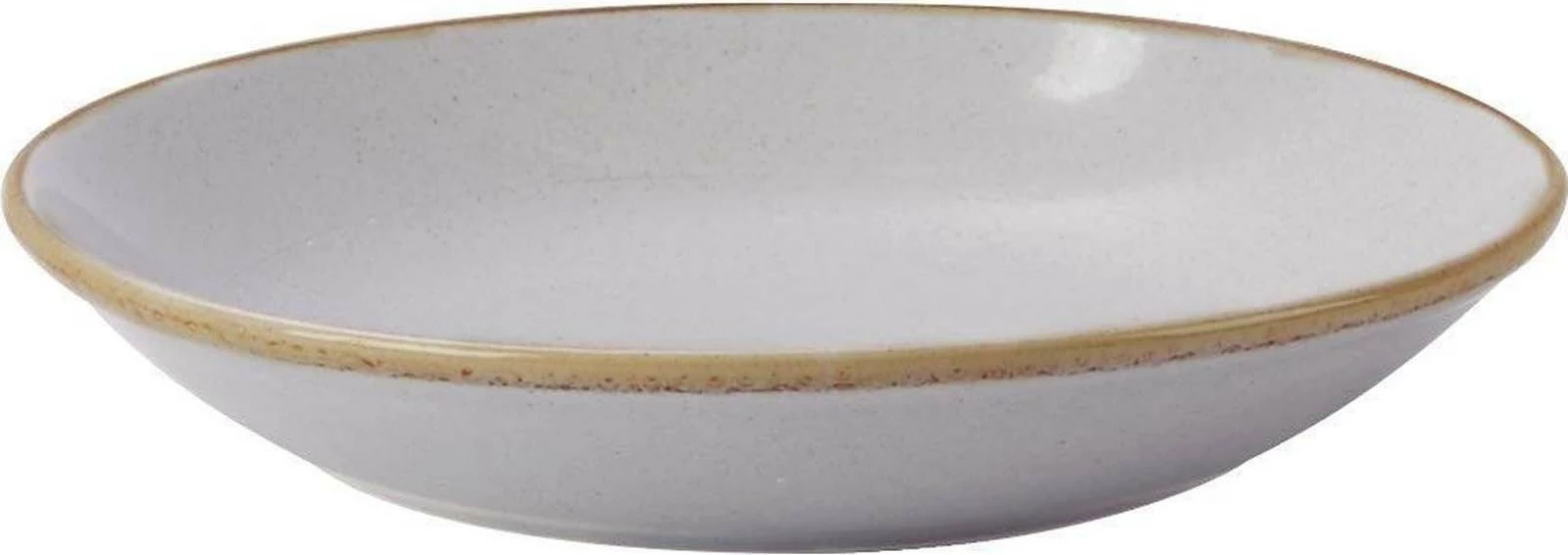 Pjatë coupe Porland Seasons Ashen 260 mm porcelan, e hirtë, set 6 copë