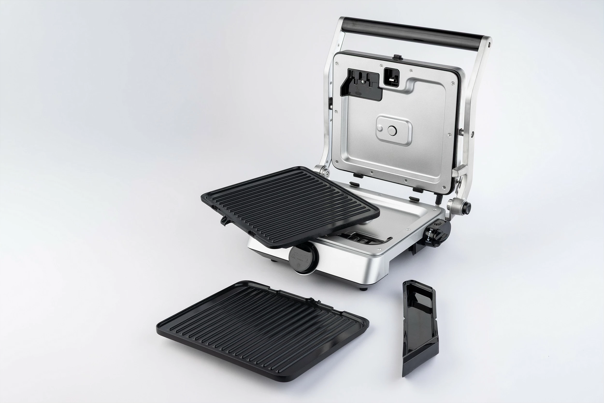 Kontaktgrill Tornado TGC-5406-GS, inox/e zezë