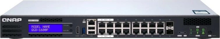 Switch QNAP QGD-1600P-4G, 16+4 porte, PoE, rackmount