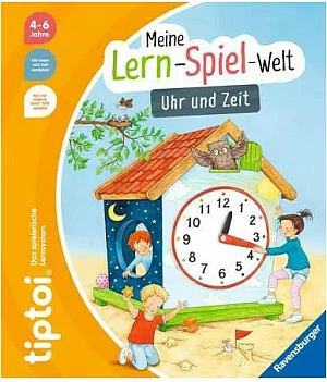 Libër interaktiv tiptoi Ravensburger Meine Lern-Spiel-Welt Uhr und Zeit, 4-6 vjet