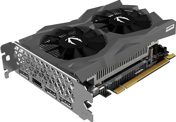 Kartelë grafike Zotac GeForce RTX 3050 Twin Edge OC, 6GB GDDR6, PCIe 4.0, e zezë/gri