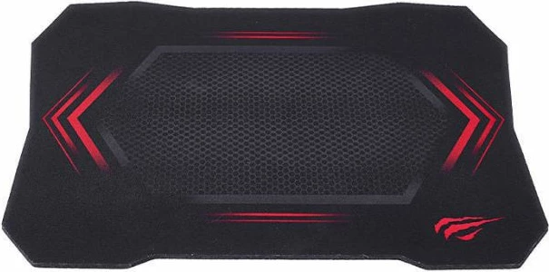 Mauspad HAVIT Gamenote MP843 284×245×3 mm, e zezë/kuqe
