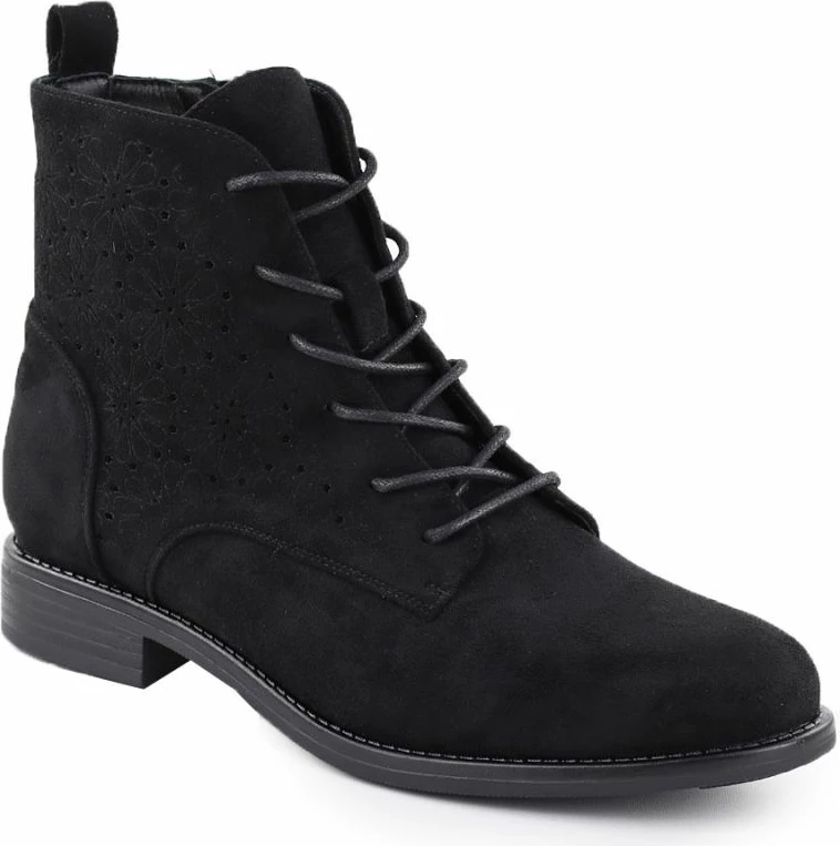 Çizme femra S.Barski HY52-535, të zeza