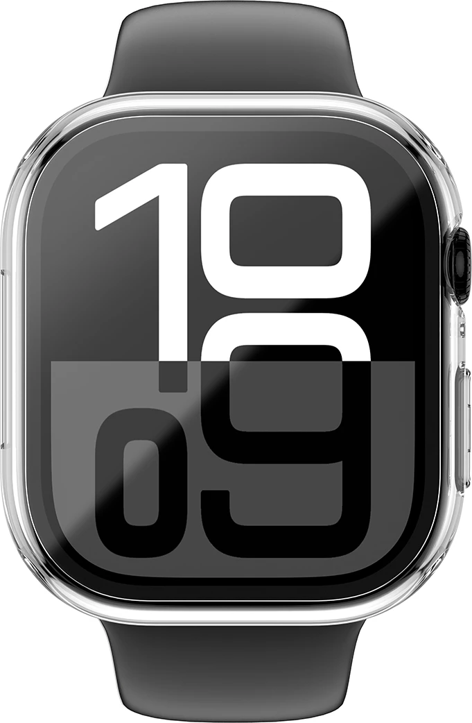 Mbështjellës AmazingThing Radix Glass për Apple Watch 42mm, Transparent