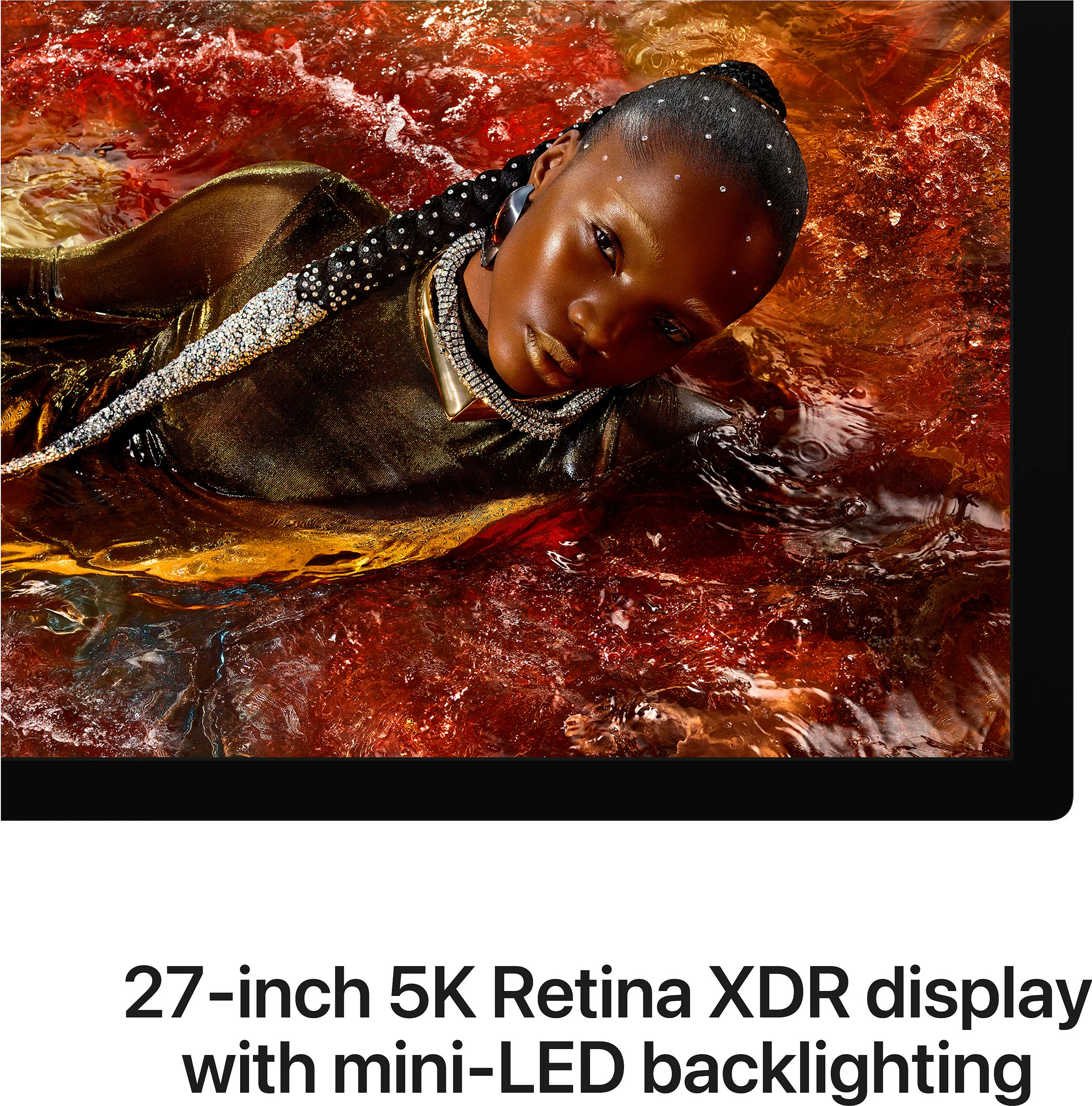 Monitor Apple Studio Display XDR 27" 5K, Mini LED, xham standard, VESA (pa stand), argjendtë