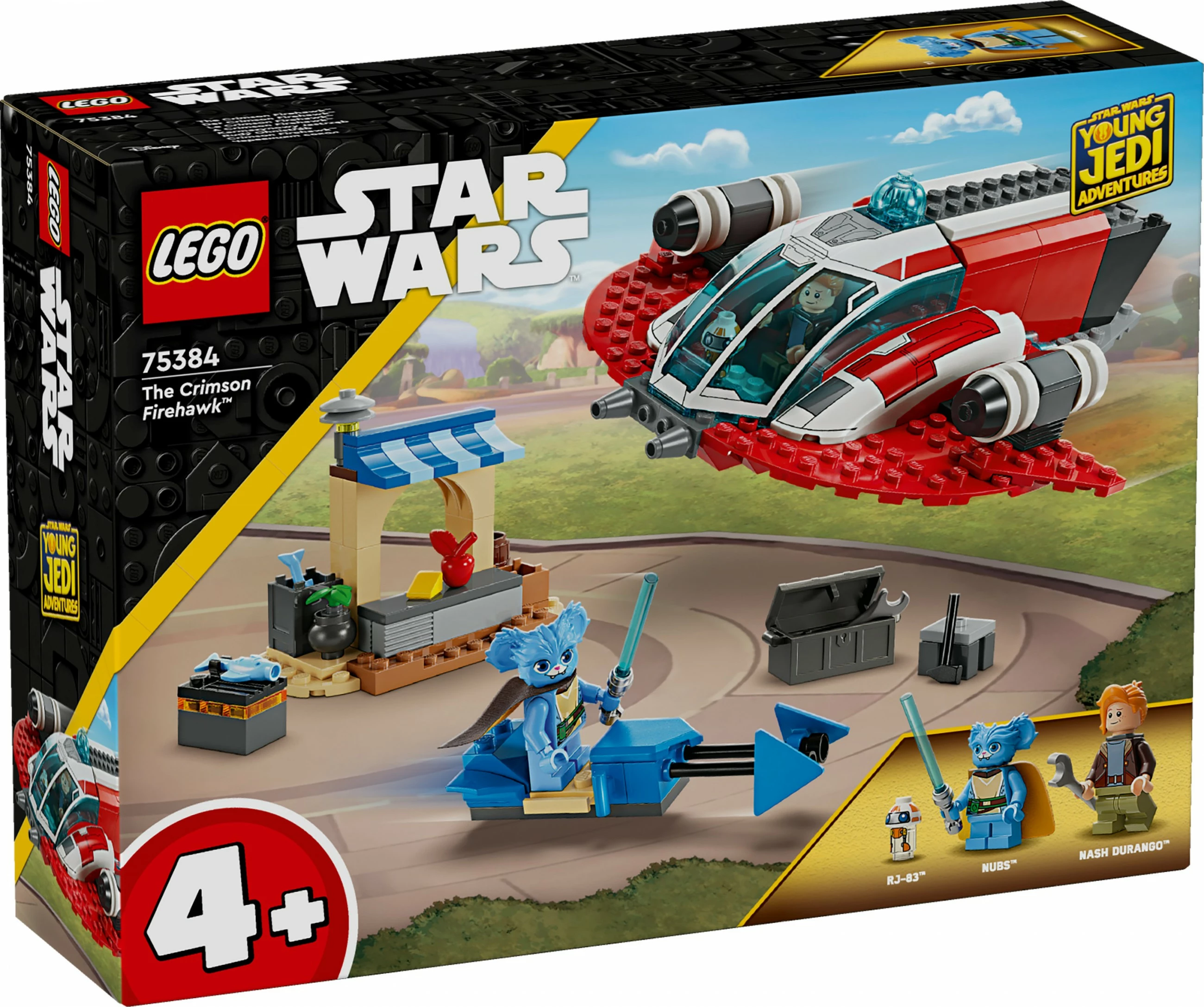 Set ndërtimi LEGO Star Wars The Crimson Firehawk 136 pjesë, multikolor