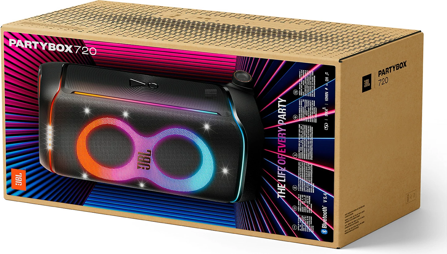 Altoparlant JBL Harman PartyBox 720, Bluetooth, me rrota, drita LED, i zi