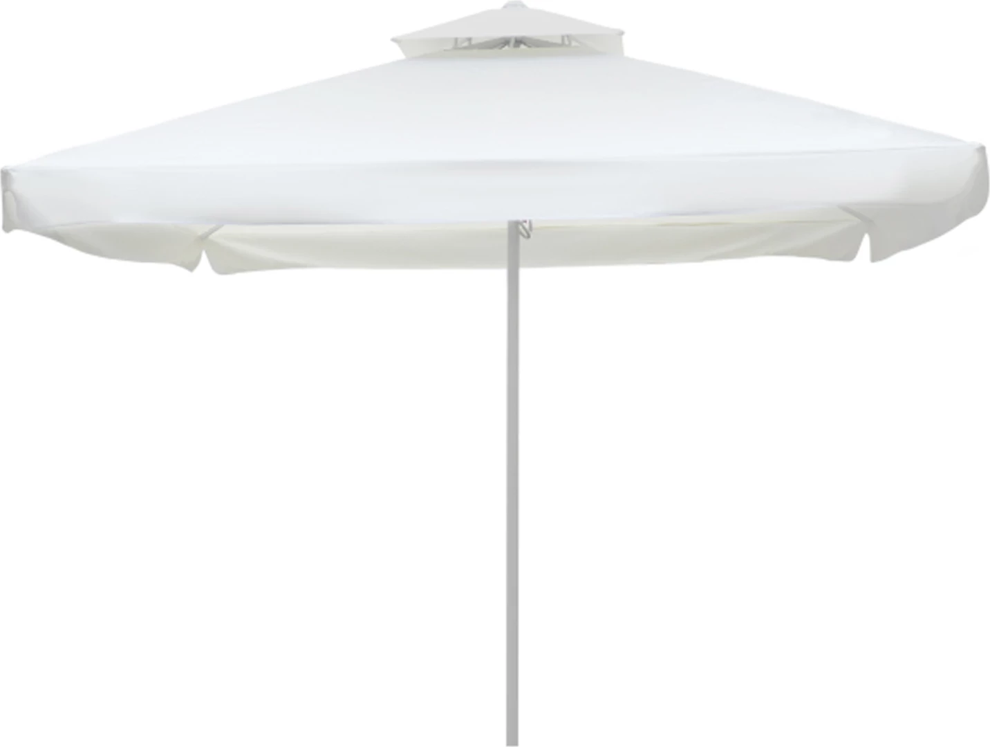 Çadër profesionale alumini, FH6007.01, e bardhë, ventilim i përmirësuar, teleskopike, 3.5x3.5m