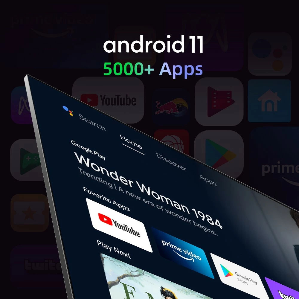 Televizor QLED CHiQ U50QM8V 50 inç 4K Ultra HD Smart TV gri/argjend