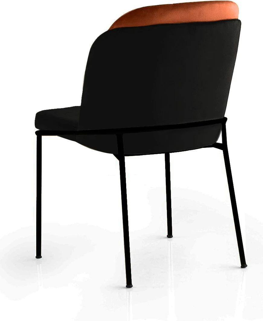 Set karrigesh (2 copë), Hanah Home, DR - 147 V2, ngjyrë e kuqe tjegulle dhe e zezë