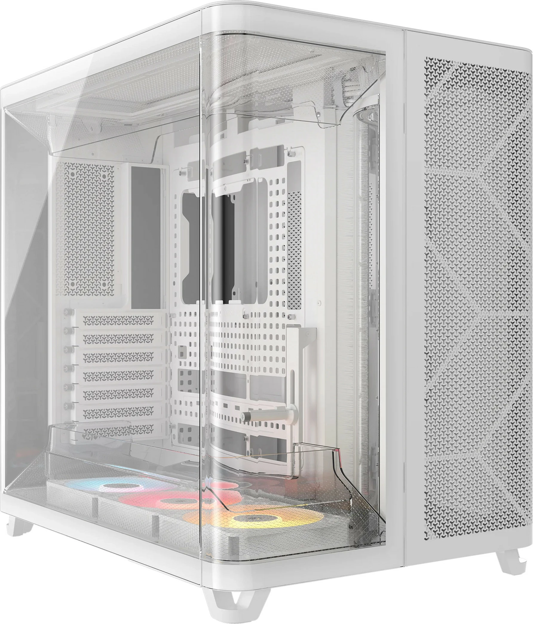 Kasë Corsair Air 5400 RS-R ARGB, Midi Tower ATX, e bardhë