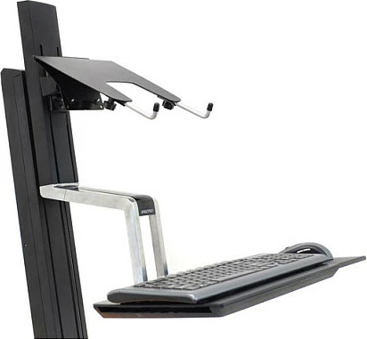 Tabaka për laptop Ergotron LX, për krahë LX, kapacitet 5.4 kg, metal, e zezë
