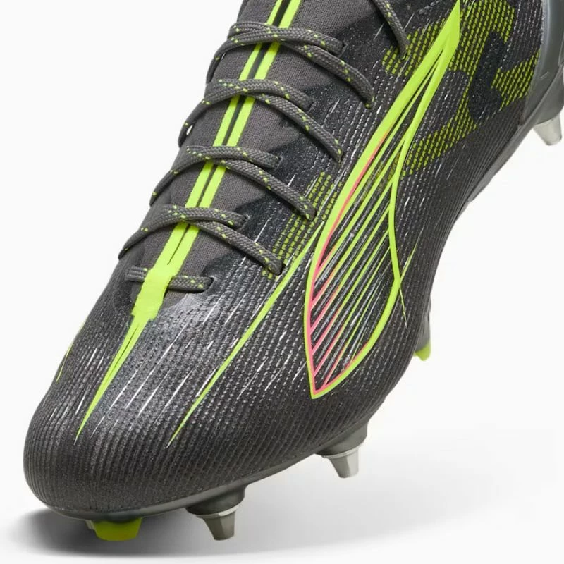 Atlete futbolli për meshkuj Puma, të hirtë