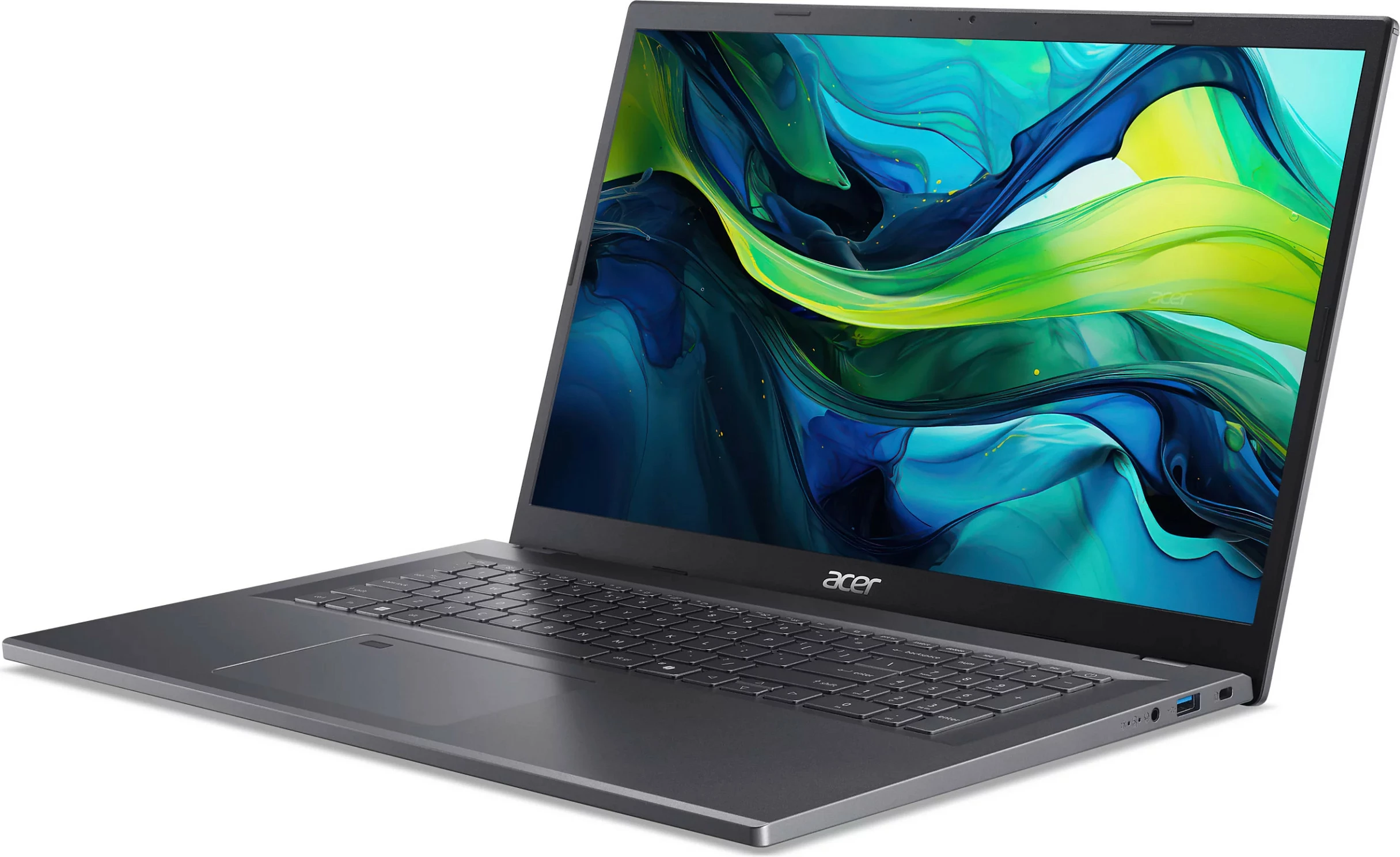 Laptop Acer Aspire 17 A17-51M-70UX, Core 7 150U, 16GB RAM, 512GB SSD, 17.3" FHD, Windows 11 Home, Steel Gray