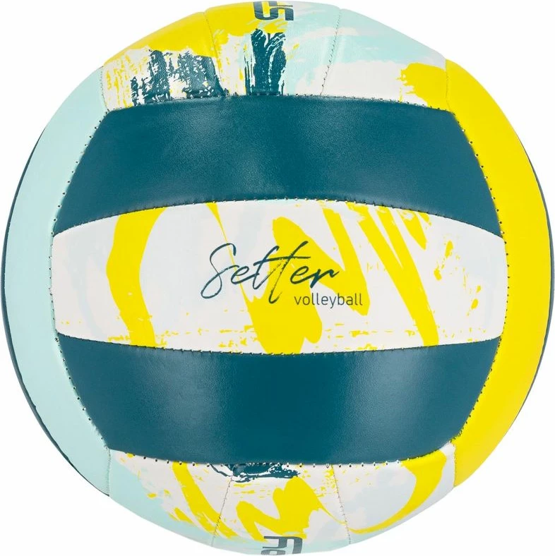 Top për volejboll Spokey, për meshkuj dhe femra, jeshil me të verdhë