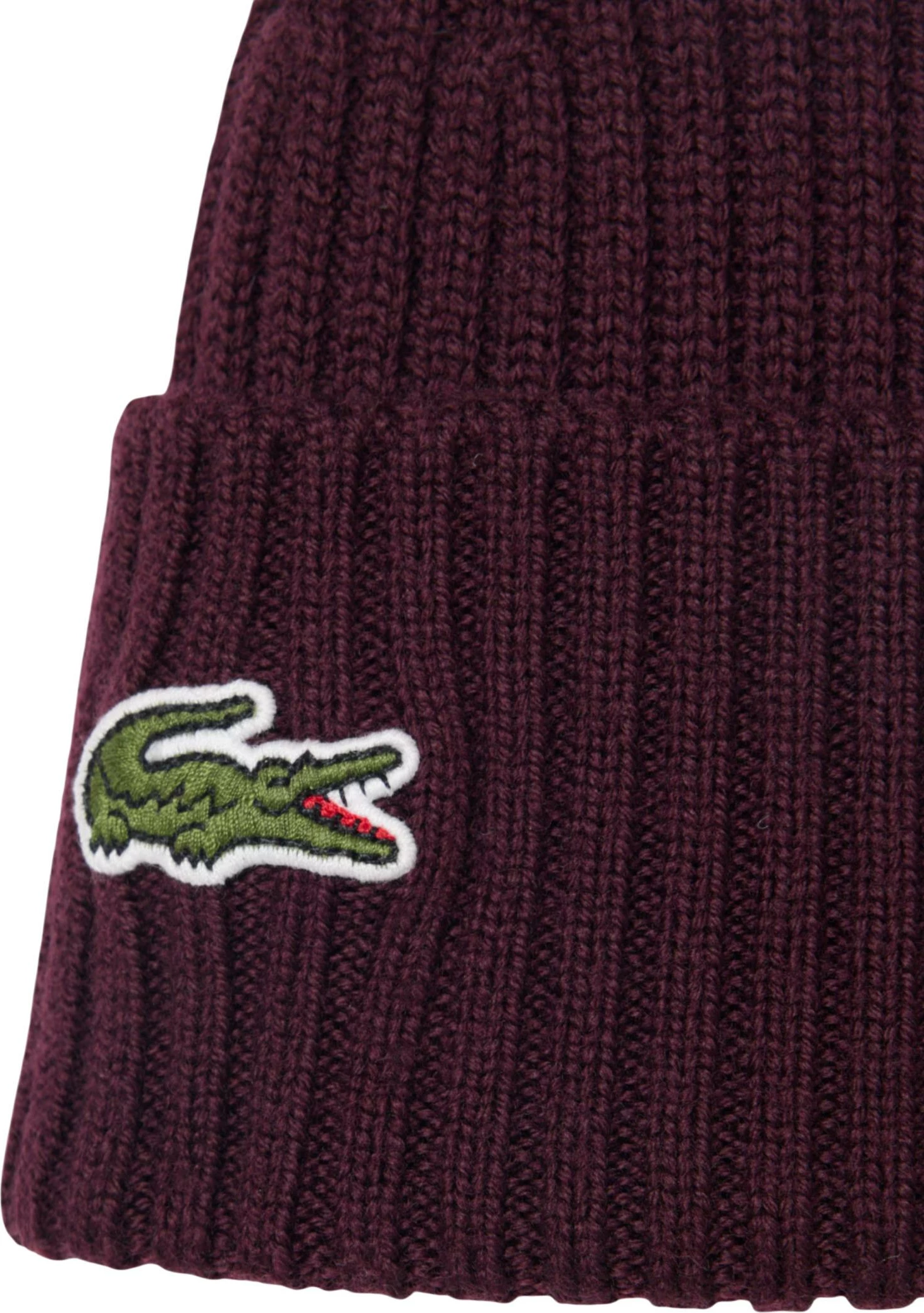 Kapelë Lacoste RB0001 për meshkuj, bordó