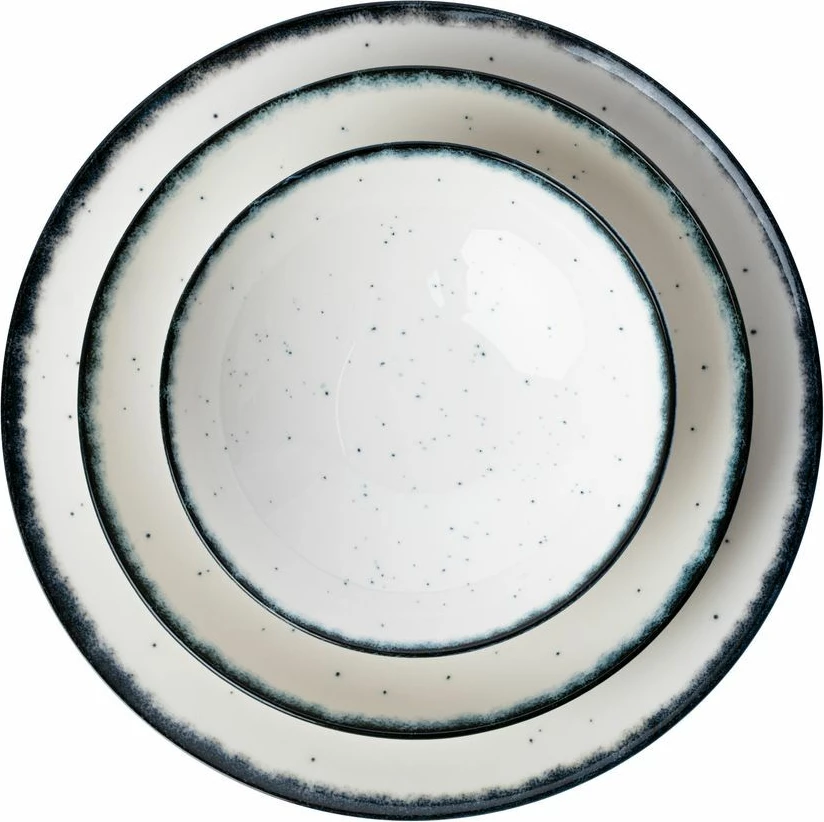 Set enësh për drekë, porcelan, 24 copë, Hermia, GBSATN24KY458SYH