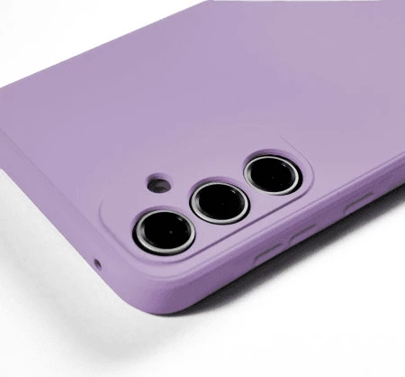 Mbështjellës silikoni ONASI për Samsung Galaxy A35, matte, Purple